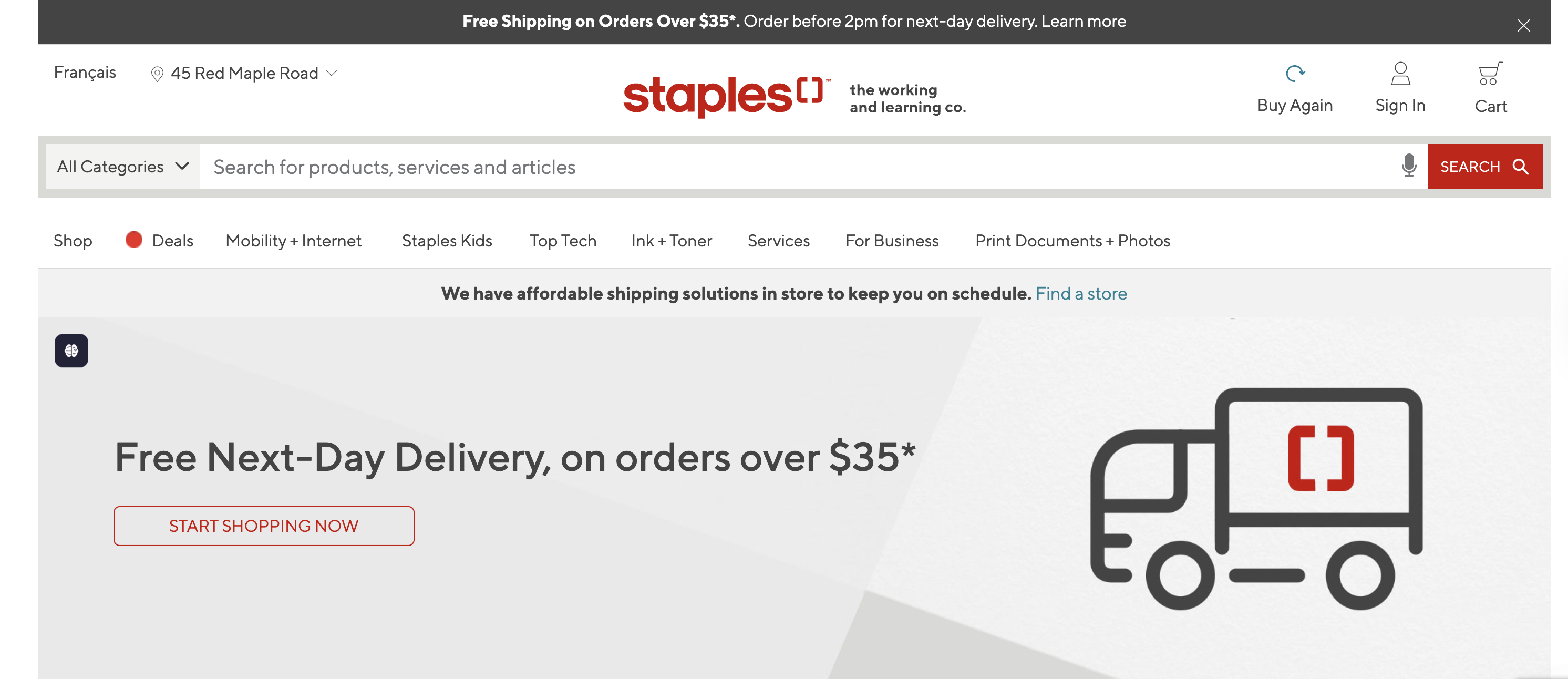Staples